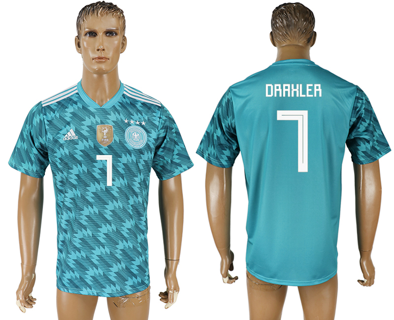 Coupe du monde 2018 Maillot de foot ALLEMAGNE #7 DRAHLER BLEU.jpg